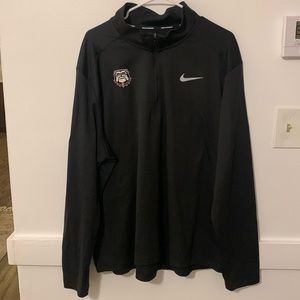 UGA National Championship Nike Dri-Fit quarter zip